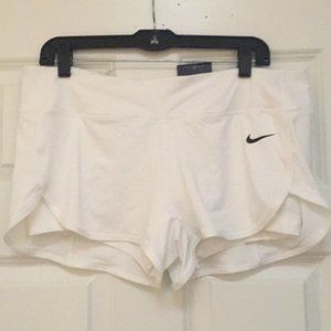 White Nike Tennis Shorts